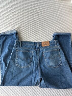 Levi's Medium Blue Relaxed Straight Jeans